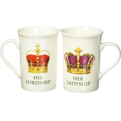 Lesser & Pavey - Her Ladyship And His Lordship Mugs (Set of 2)
