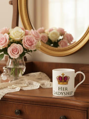 The Leonardo Collection Her Ladyship Fine China Mug, White Mug product image