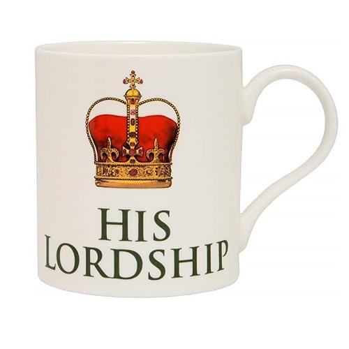 The Leonardo Collection His Lordship Fine China Mug, White