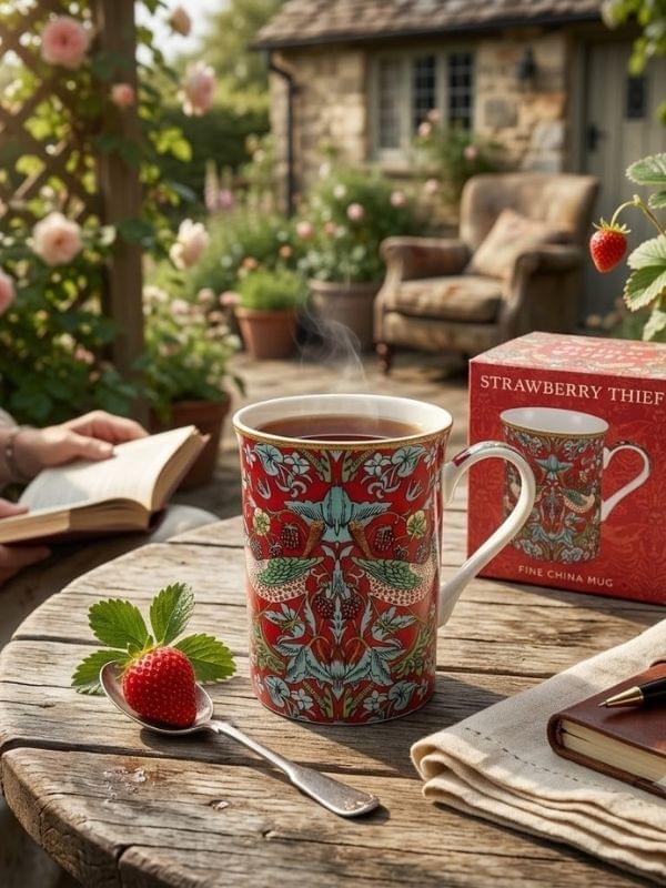 Lesser & Pavey Strawberry Thief Mug product image