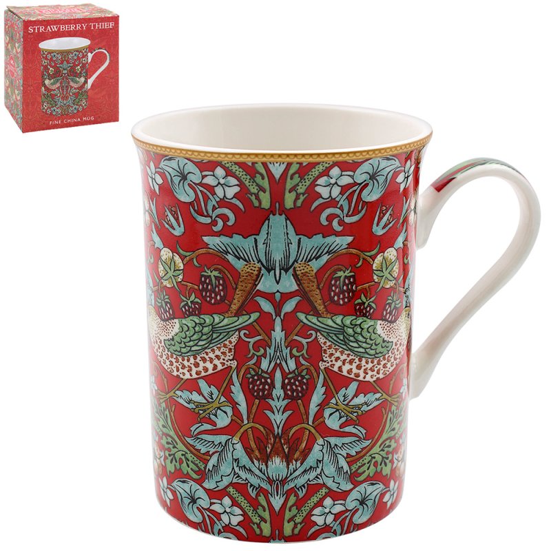 Lesser & Pavey Strawberry Thief Mug