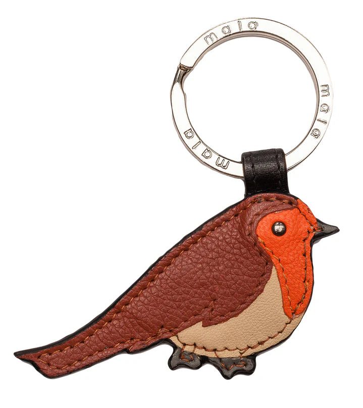 Mala Leather Robin Leather Keyring