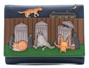 Mala Leather Alley Cats Leather Tri Fold Purse product image
