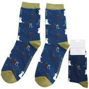 Mr Sparrow Retriever Navy Socks product image