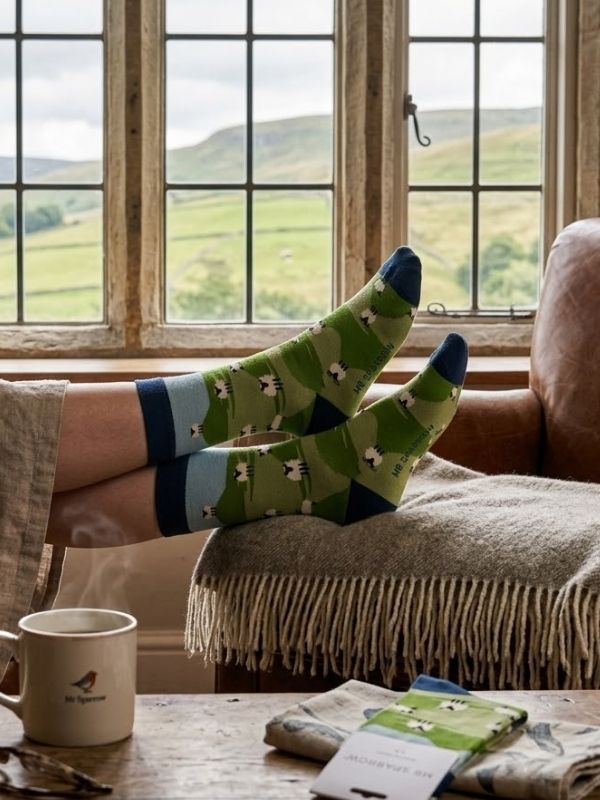 Mr Sparrow Highland Sheep Sky product image with Highland, Sheep