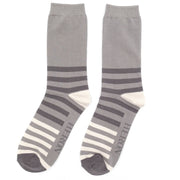 Men's Tonal Stripes Grey product image