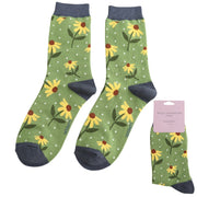Sunflowers Green Socks product image
