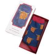 Men's Matchbox Socks Highland Herd product image with Highland