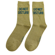 Glitter Statement Socks Do Not Disturb product image