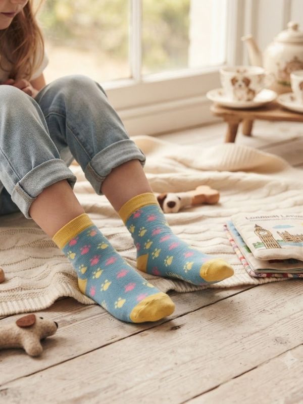 Girls Paddy Paws Duck Egg 2-3Y