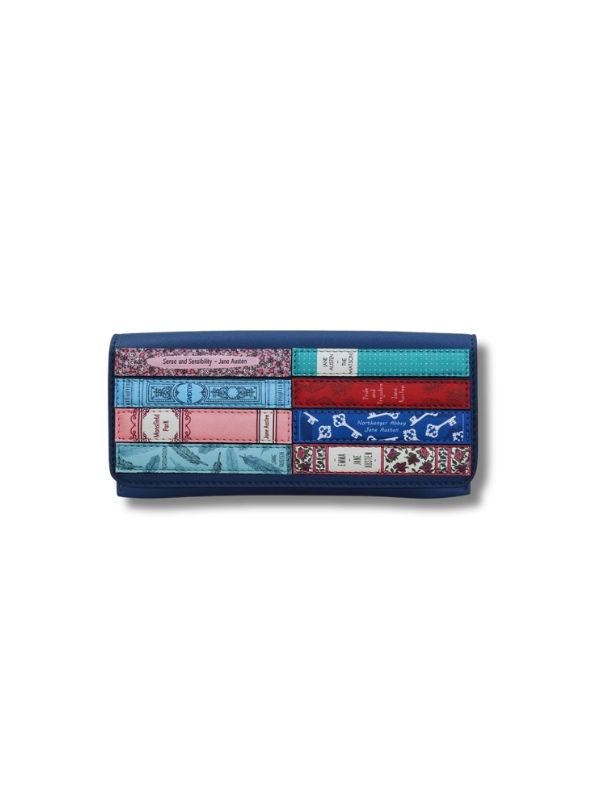  New Disguise Navy Jane Austen Book Club Glasses Case Best of British NBPT  Glasses Cases New Disguise.
