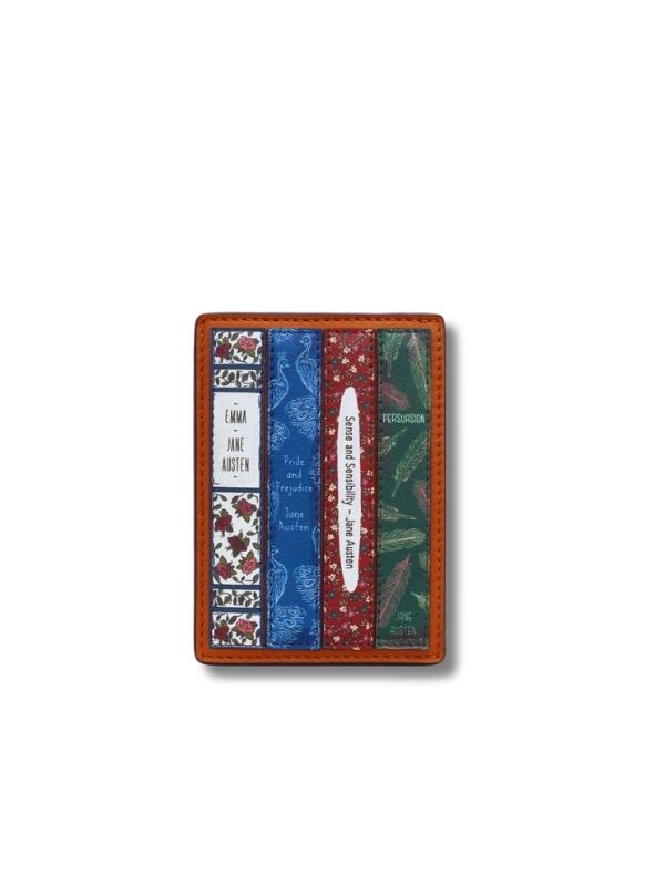  New Disguise Tan Jane Austen Card Holder Best of British NBPT  Handbags & Purses New Disguise.