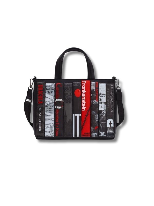  New Disguise Horror Book Club Multiway Grab Bag Best of British NBPT  Handbags & Purses New Disguise.