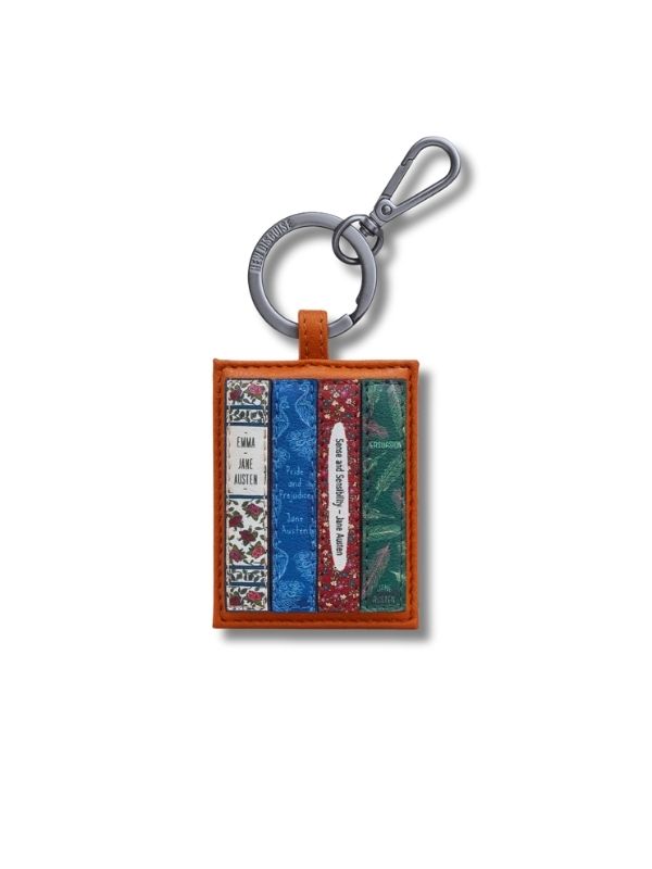  New Disguise Tan Jane Austen Keyring / Charm Best of British NBPT  Keyrings New Disguise.