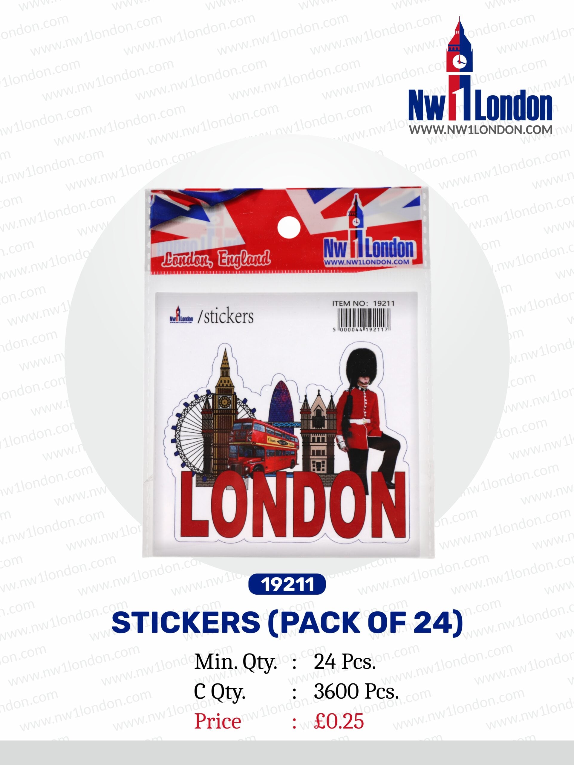 NW London 19211 Stickers