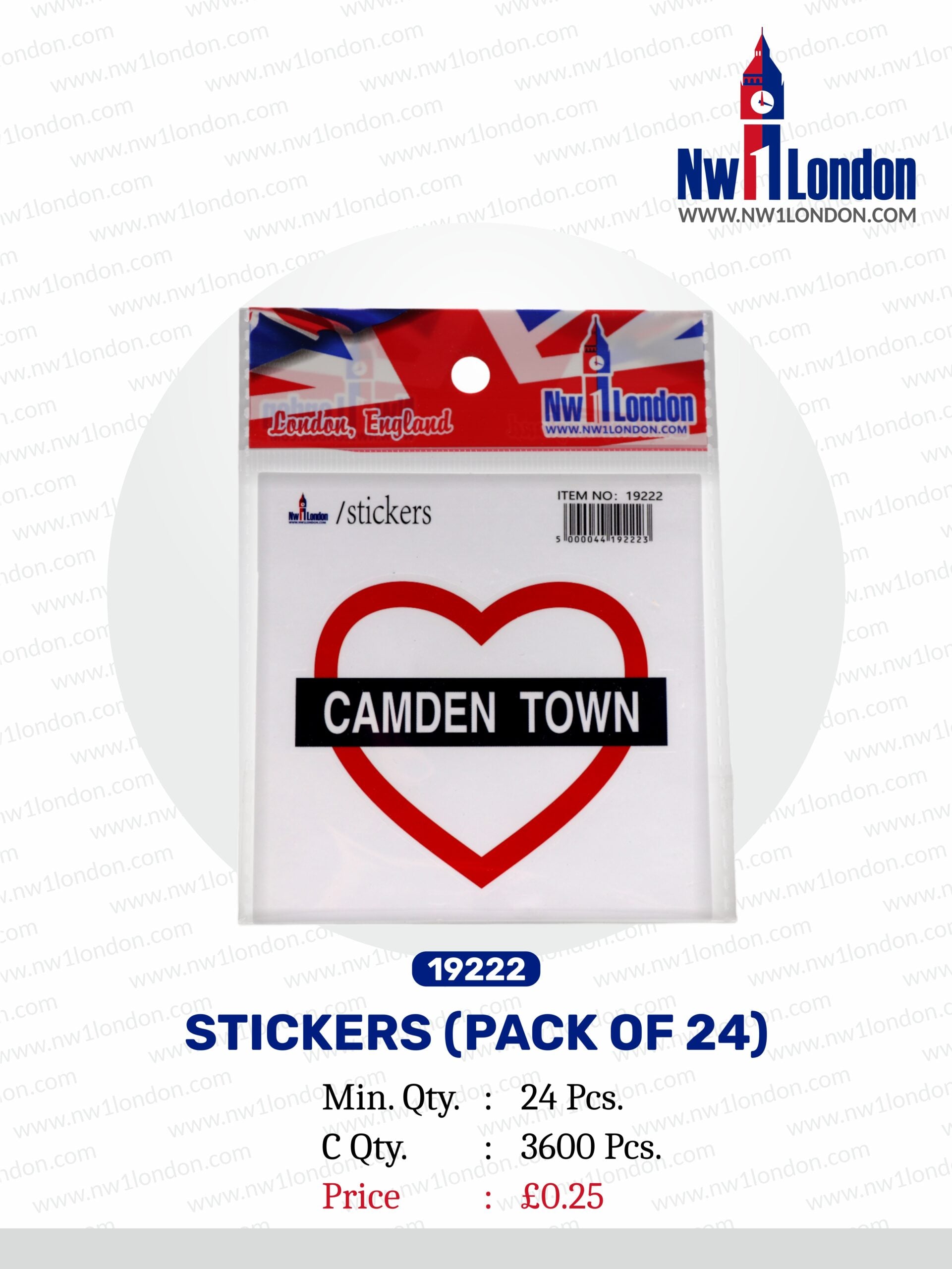 NW London 19222- stickers