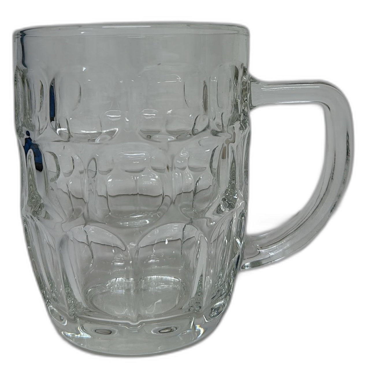 British Pub Pint Dimple Beer Glass