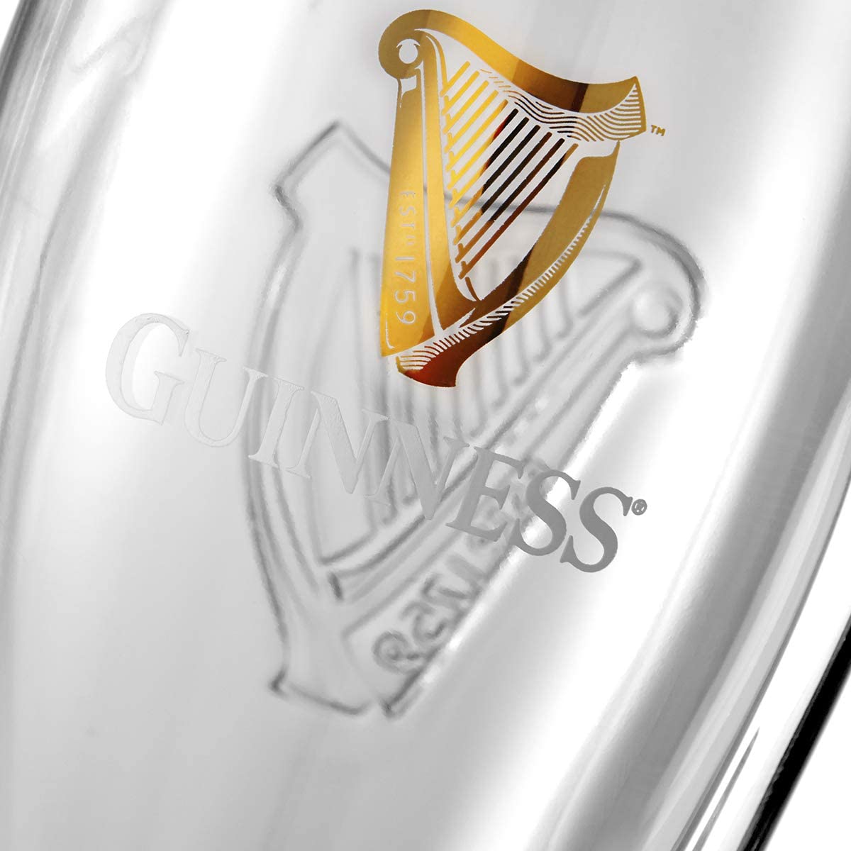  Luminarc Licensed Guinness Gravity Pint Beer Glass 20 Ounce Best of British NBPT  Glassware & Tableware Pub Paraphernalia.