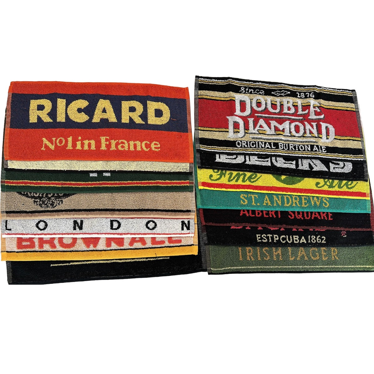 Pub Paraphernalia Set of 24 Assorted Bar Towels product image