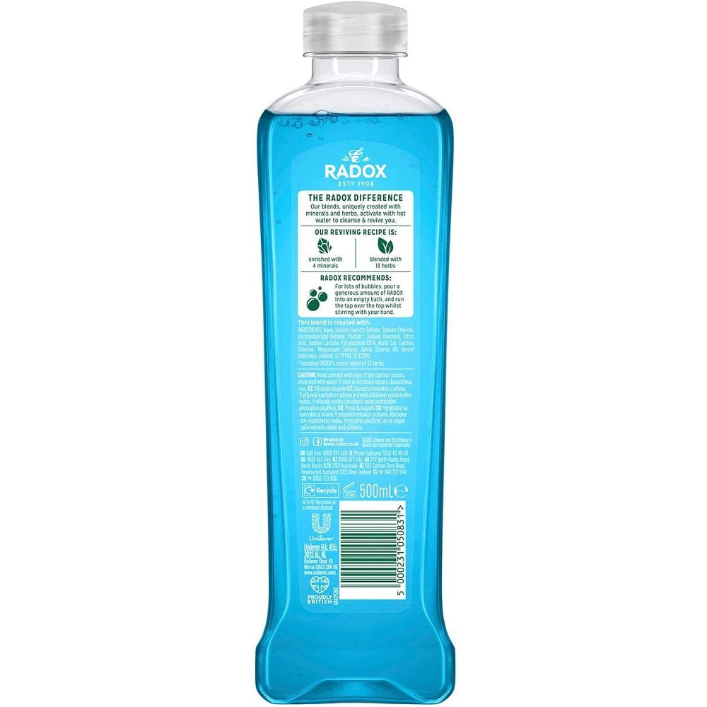 Radox Muscle Soak 500Ml Best of British NBPT  Toiletries.
