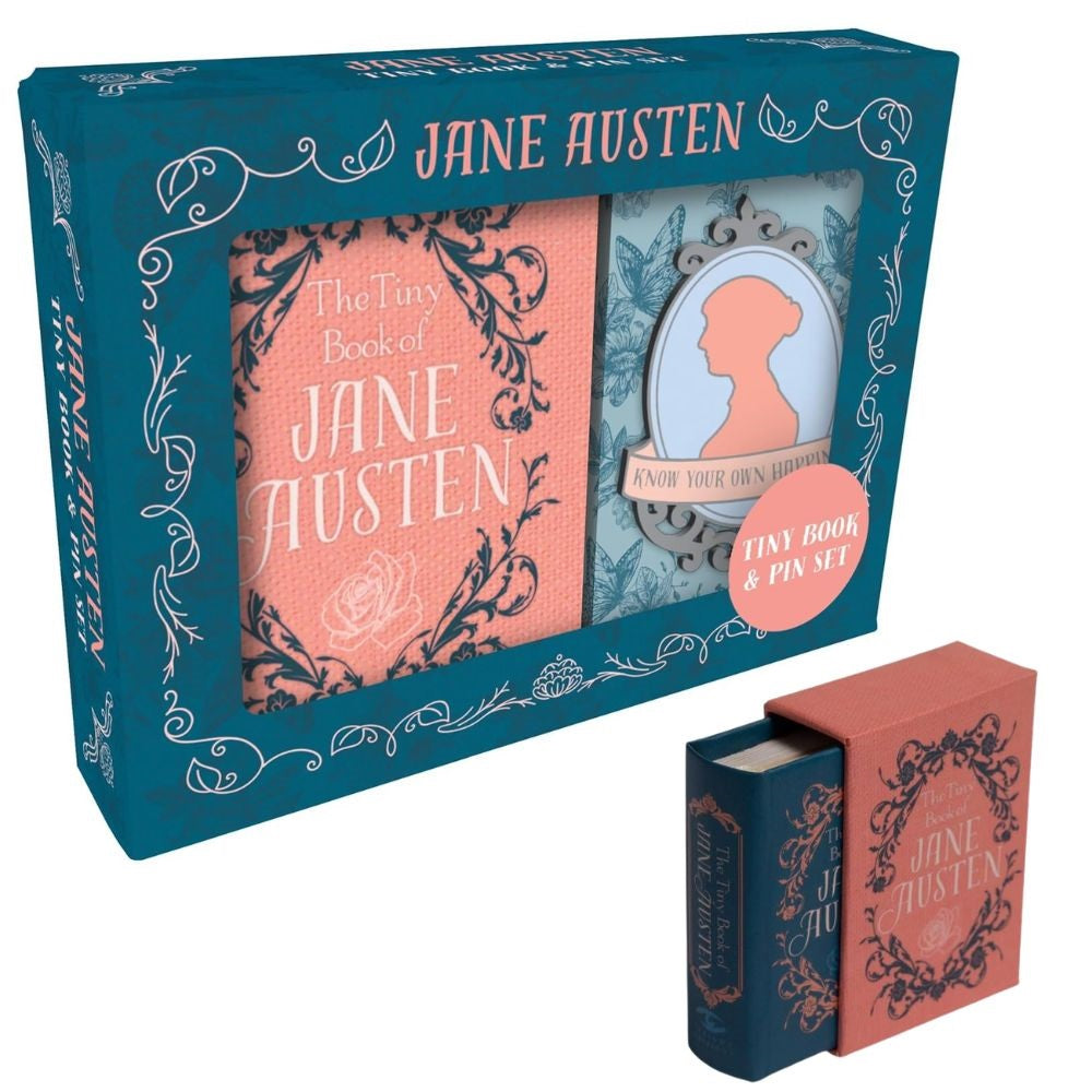 Jane Austen Tiny Book And Pin Set Book