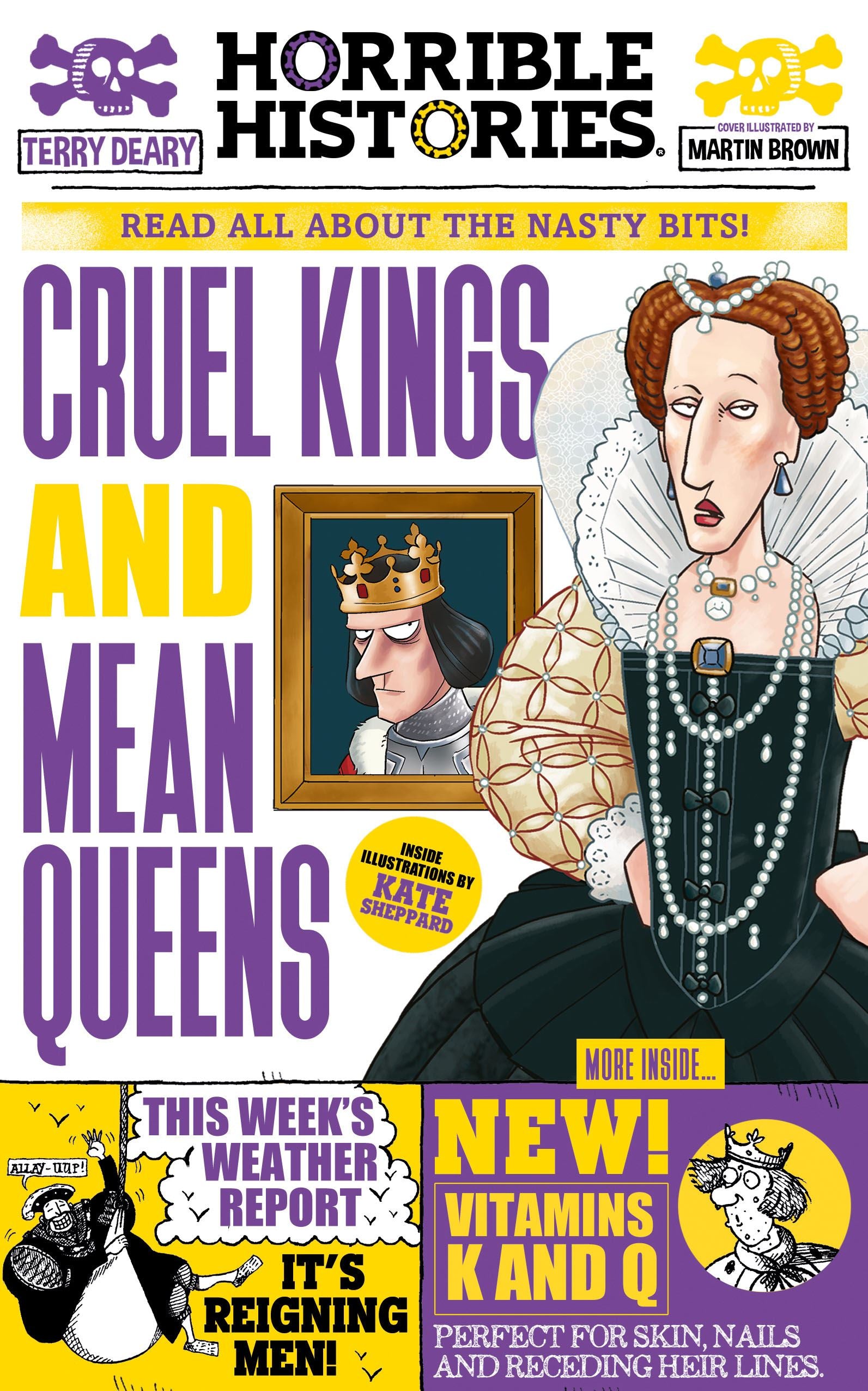 Horrible Histories: Cruel Kings And Mean Queens (Newspaper) Book
