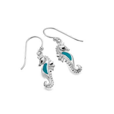 Sea Gems Turquoise Origins Seahorse Earrings