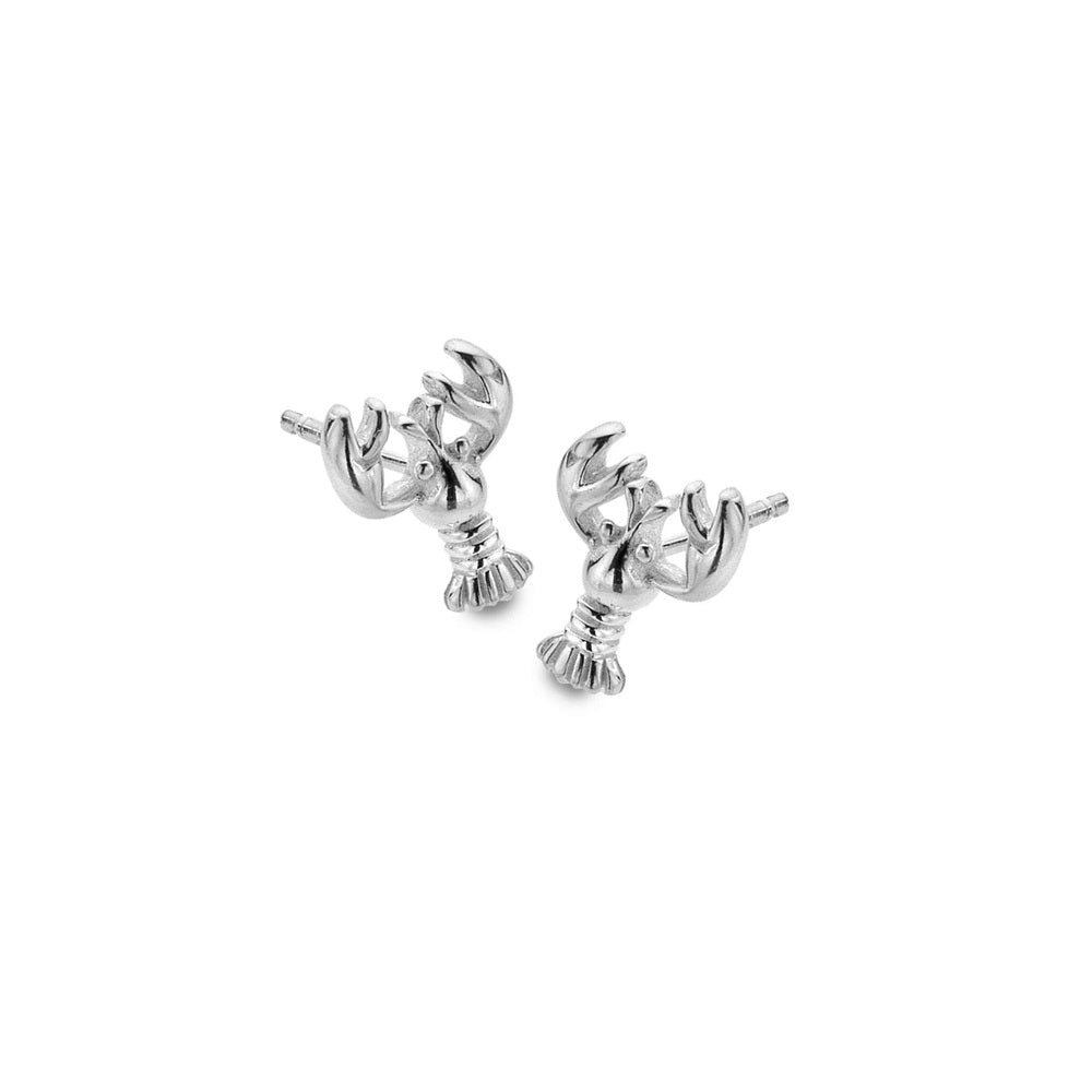 Sea Gems Newlyn Origins Lobster Studs Earrings