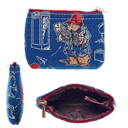 Signare Zip Coin Purse - Paddington Bear Blue Purse product image