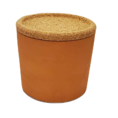 Cauldon Redware Medium Plain Storage Jar in Terracotta Brown