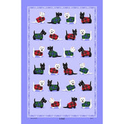 Samuel Lamont Scottie & Westie Cotton Tea Towel product image