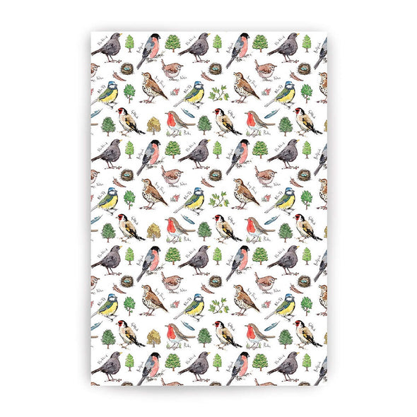 Samuel Lamont Garden Birdsong Cotton Tea Towel