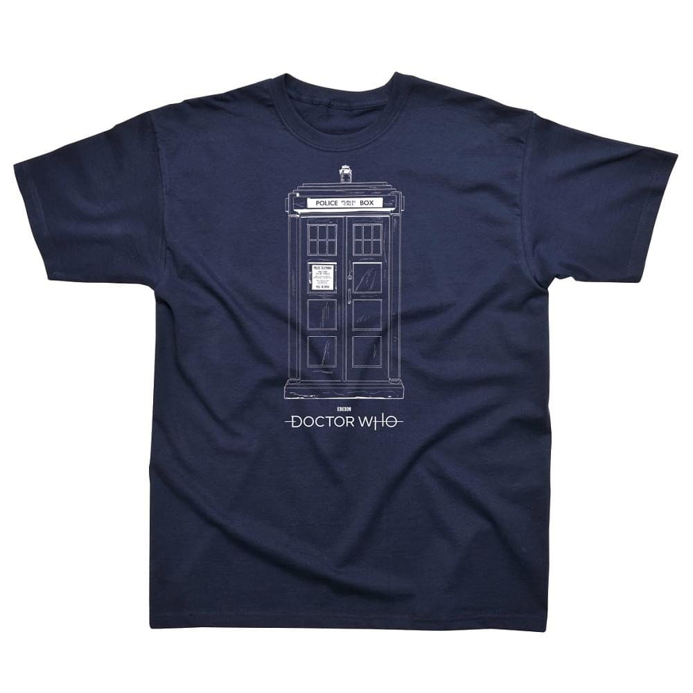 Spike Tardis T-Shirt Size M T-Shirt product image