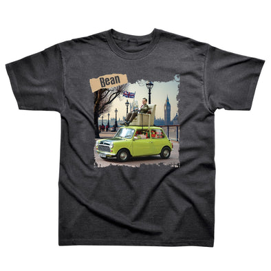 Spike Mr Bean Car T-Shirt Heather