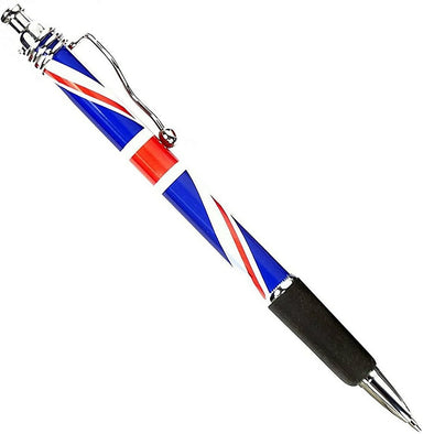 Union Jack Wavy Clip Pen