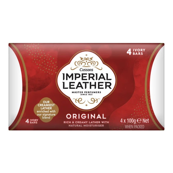 Imperial Leather Soap Original 4 Pk (4x100g)