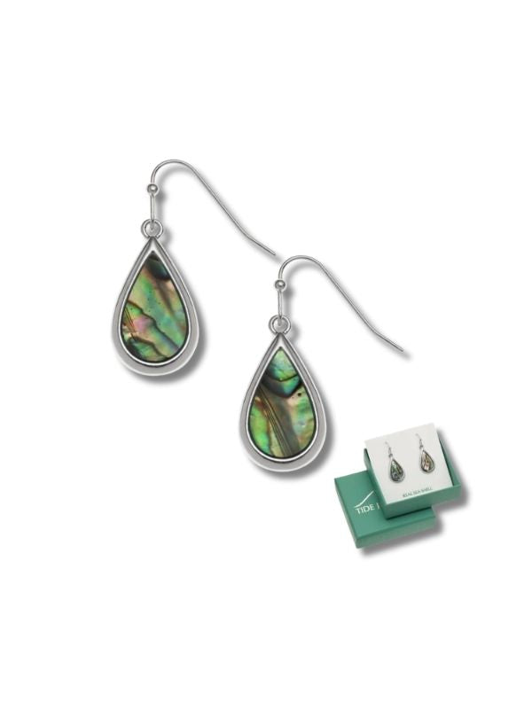 Tide Natural Teardrop hook earrings