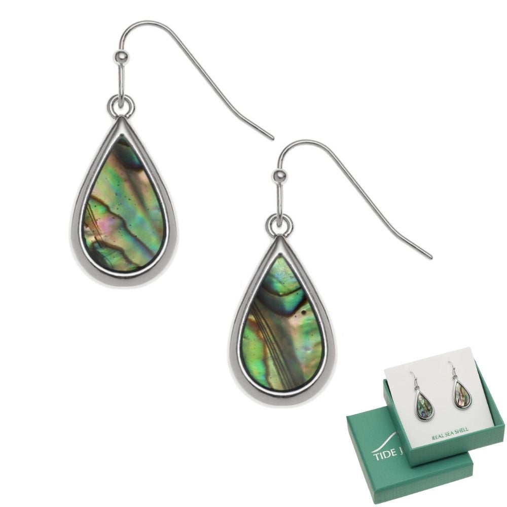 Tide Natural Teardrop hook earrings