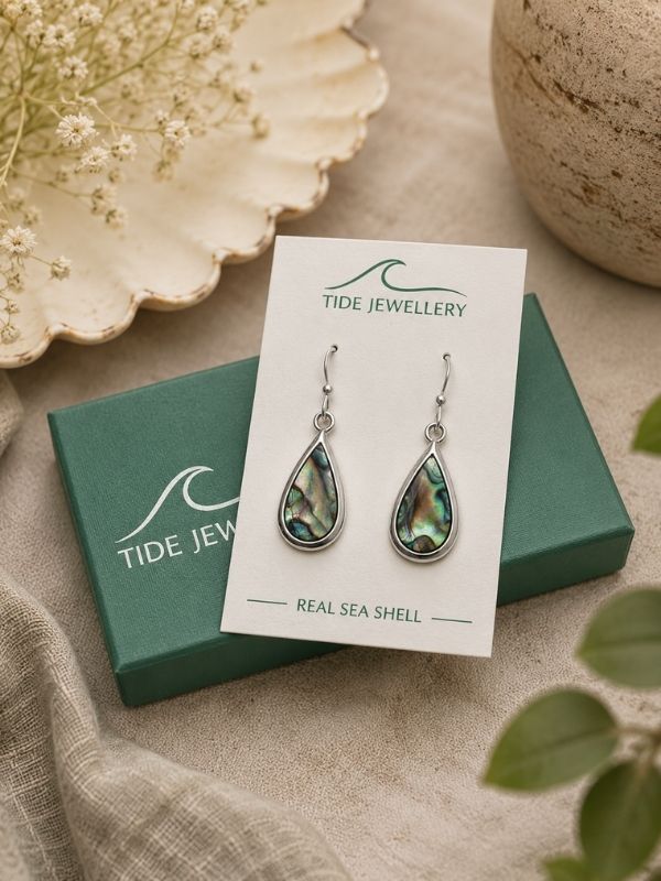 Tide Natural Teardrop hook earrings product image