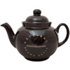 Cauldon Ceramics Brown Betty 4 Cup Teapot with Engraved Logo