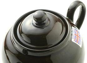 Cauldon Ceramics Brown Betty Hand Made 6 Cup Teapot