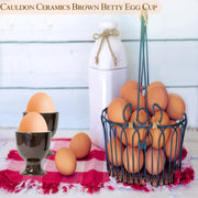Cauldon Ceramics Brown Betty Egg Cup Made In England Best of British NBPT  Kitchenware.