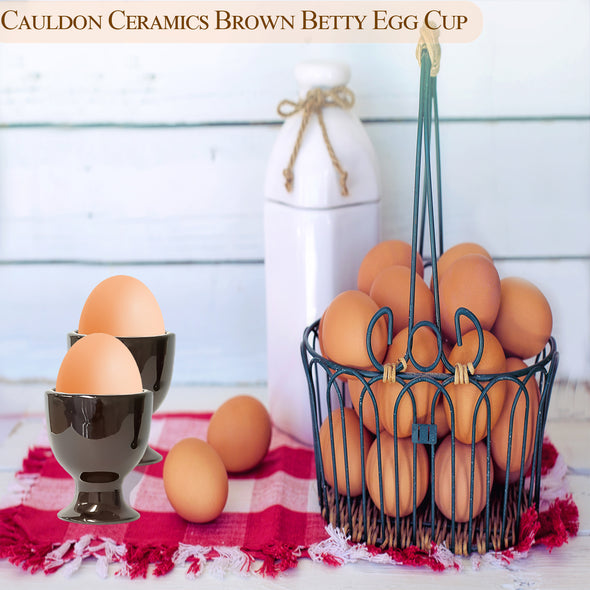 Cauldon Ceramics Brown Betty Egg Cup Made In England