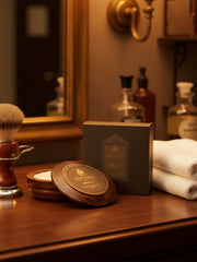 Truefitt & Hill Apsley Luxury Shaving Soap In Wooden Bowl 99g Soap product image
