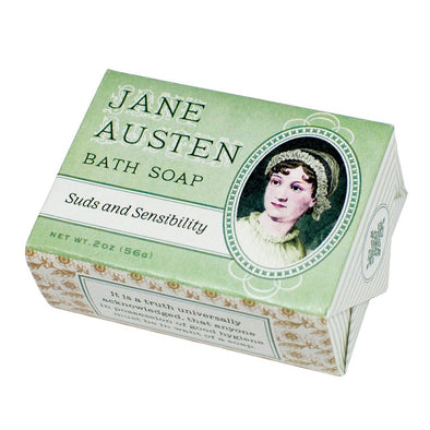 The Unemployed Philosophers Guild Jane Austen Suds and Sensibility Bath Soaps
