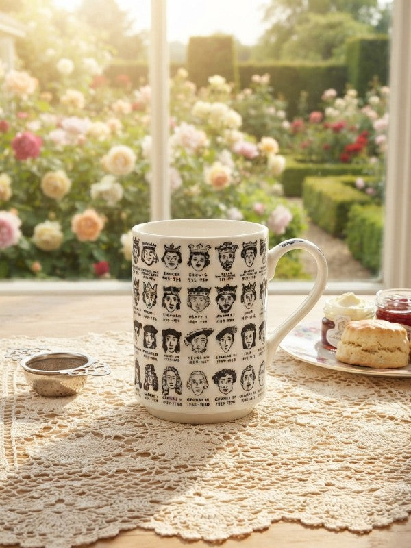 The Unemployed Philosophers Guild English Monarchs Royalty Tea Cup Tea product image