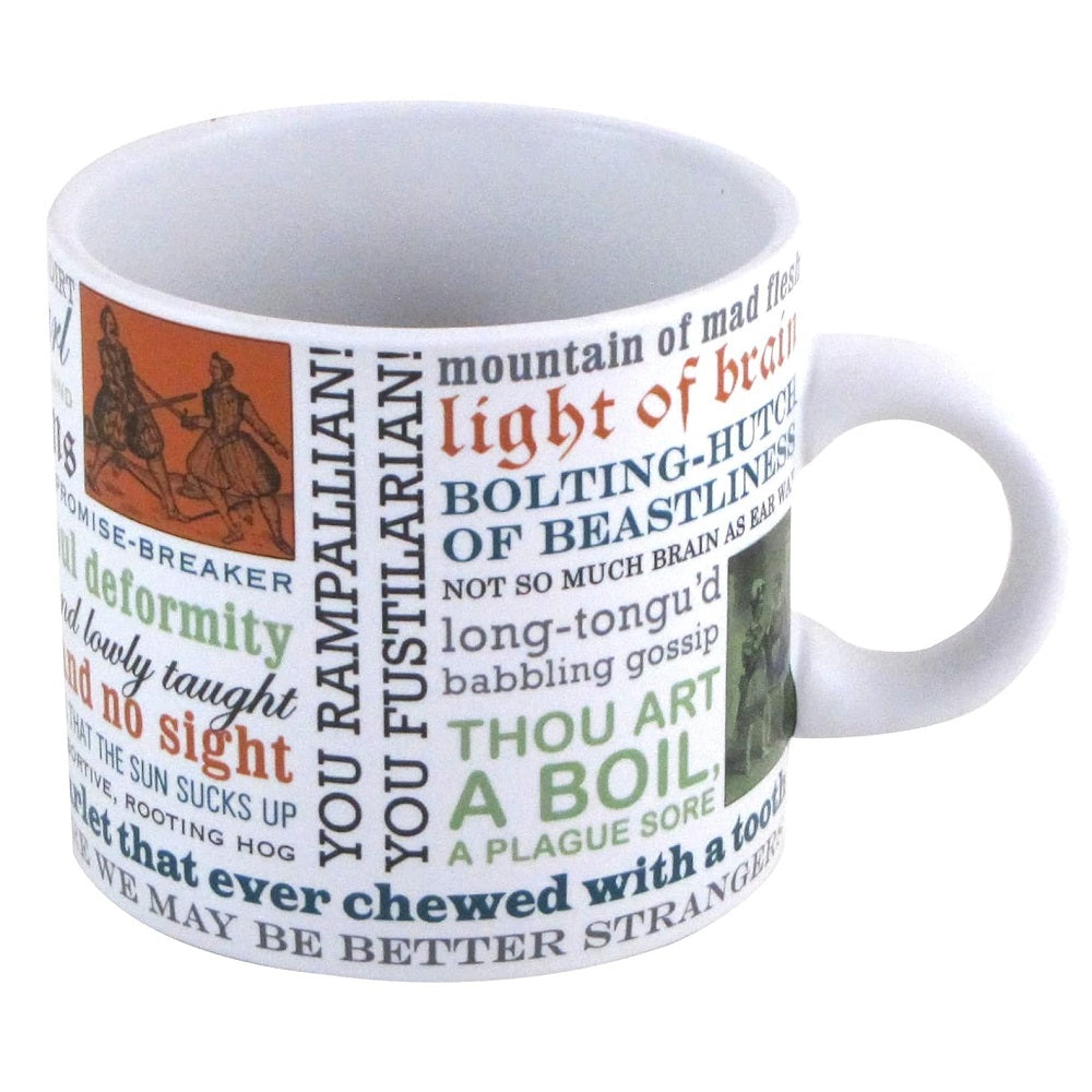 The Unemployed Philosophers Shakespeare Insults Mug