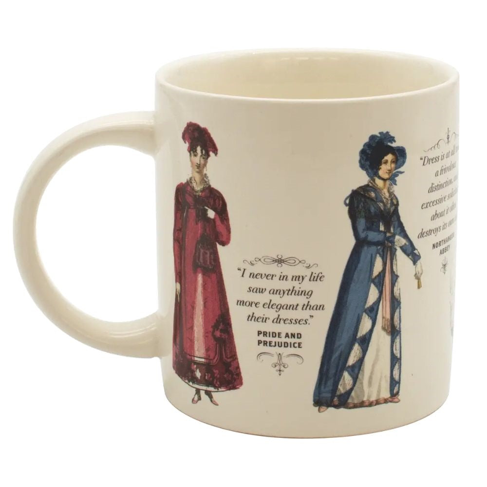 Jane Austen Regency Finery Heat-Changing Mug