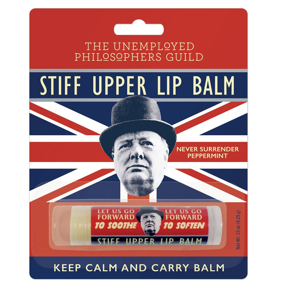 The Unemployed Philosophers Guild Stiff Upper Lip Balm