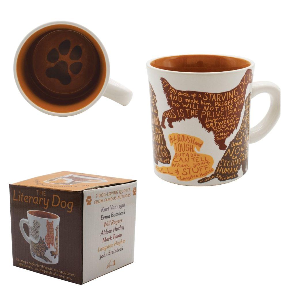The Unemployed Philosophers Guild Literary Dog Mug